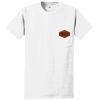 Authentic 100% Cotton T Shirt with Pocket Thumbnail